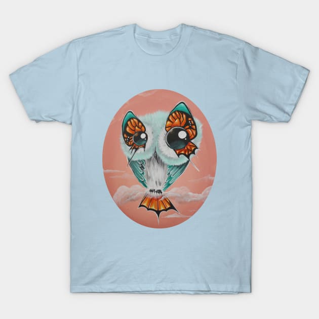 Butterfly owl T-Shirt by Artelies202